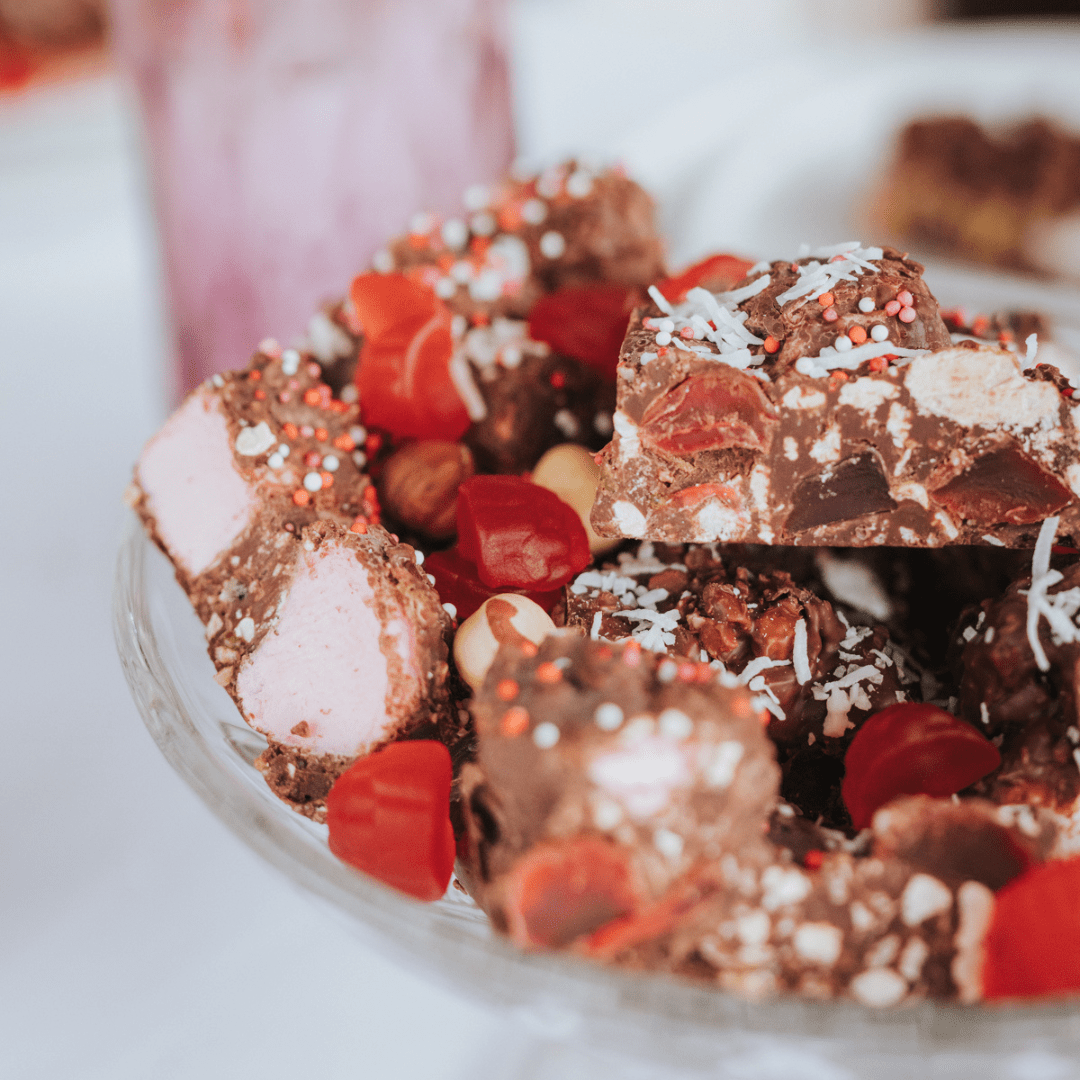 200g Lovers Lane Rocky Road (large block) - Pebbly Path