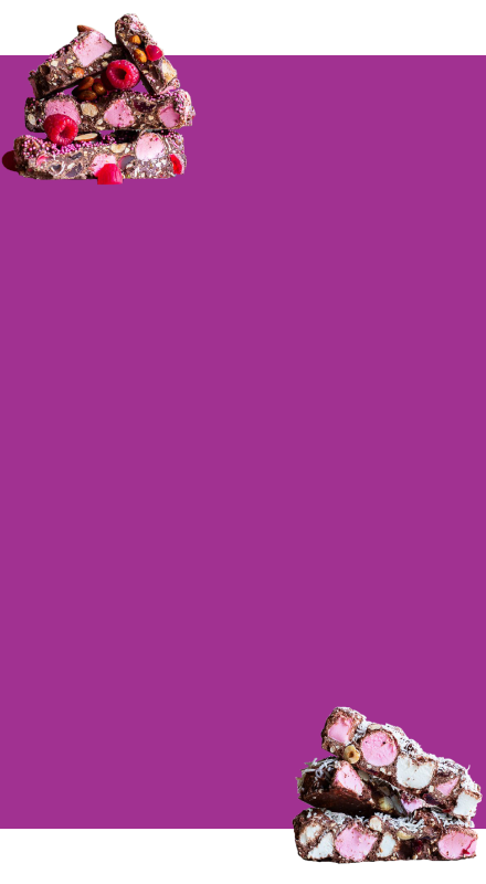 ROCKY ROAD, BUT NOT LIKE YOU'VE EVER HAD BEFORE