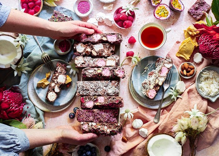 Bundle 1 - Rocky road tasting box (6x 200g blocks of rocky road) - Pebbly Path