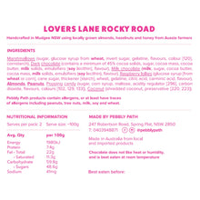 Load image into Gallery viewer, 100g Pebbly Bar - (lovers lane flavour)
