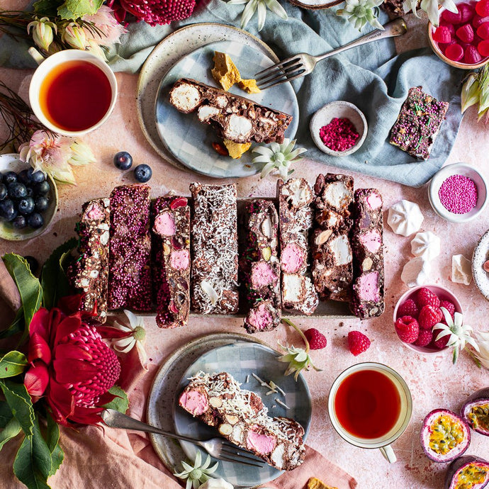 Bundle 1 - Rocky road tasting box (6x 200g blocks of rocky road) - Pebbly Path